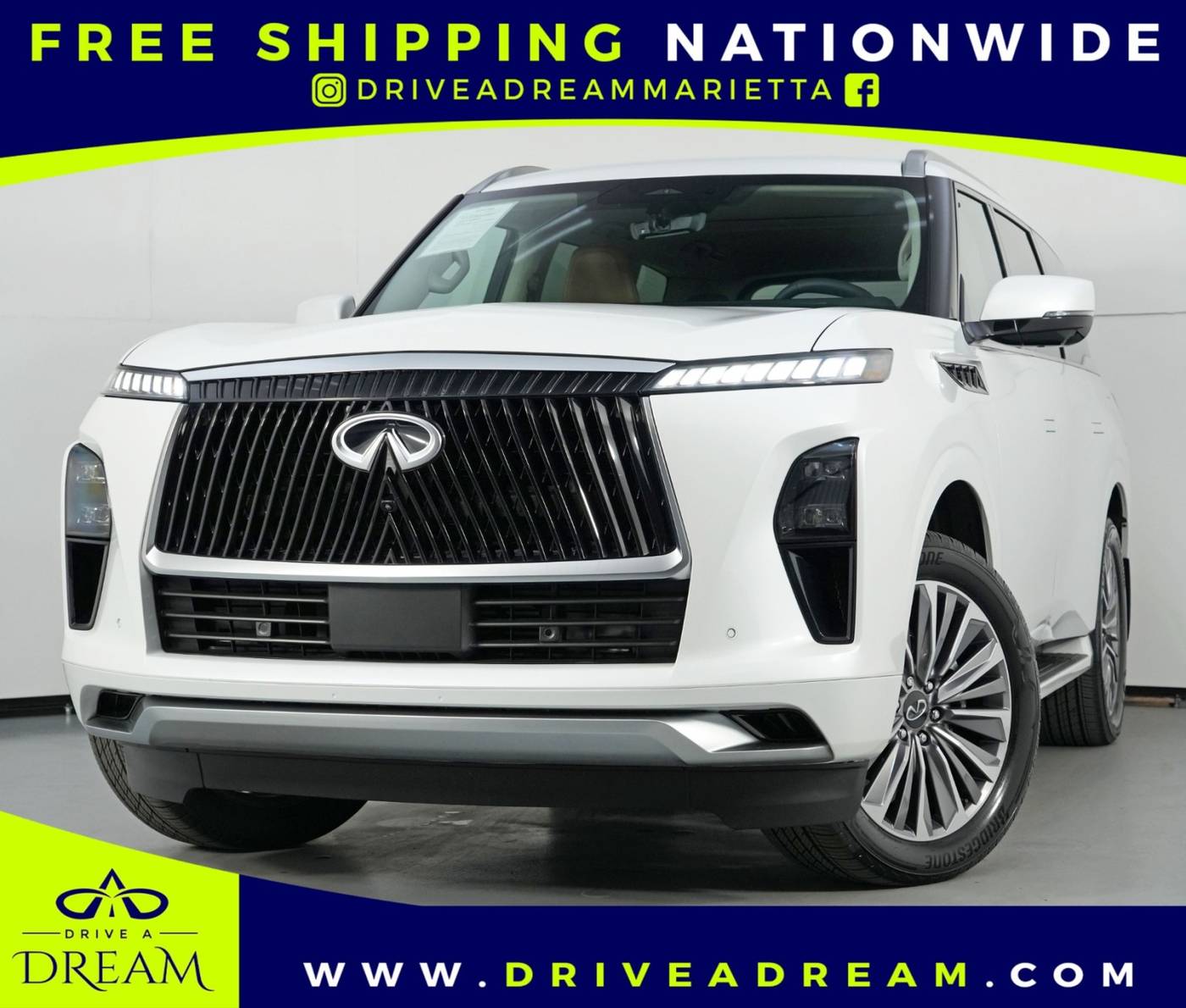 2025 INFINITI QX80 LUXE — SUV — 11,322 mi — Marietta, GA