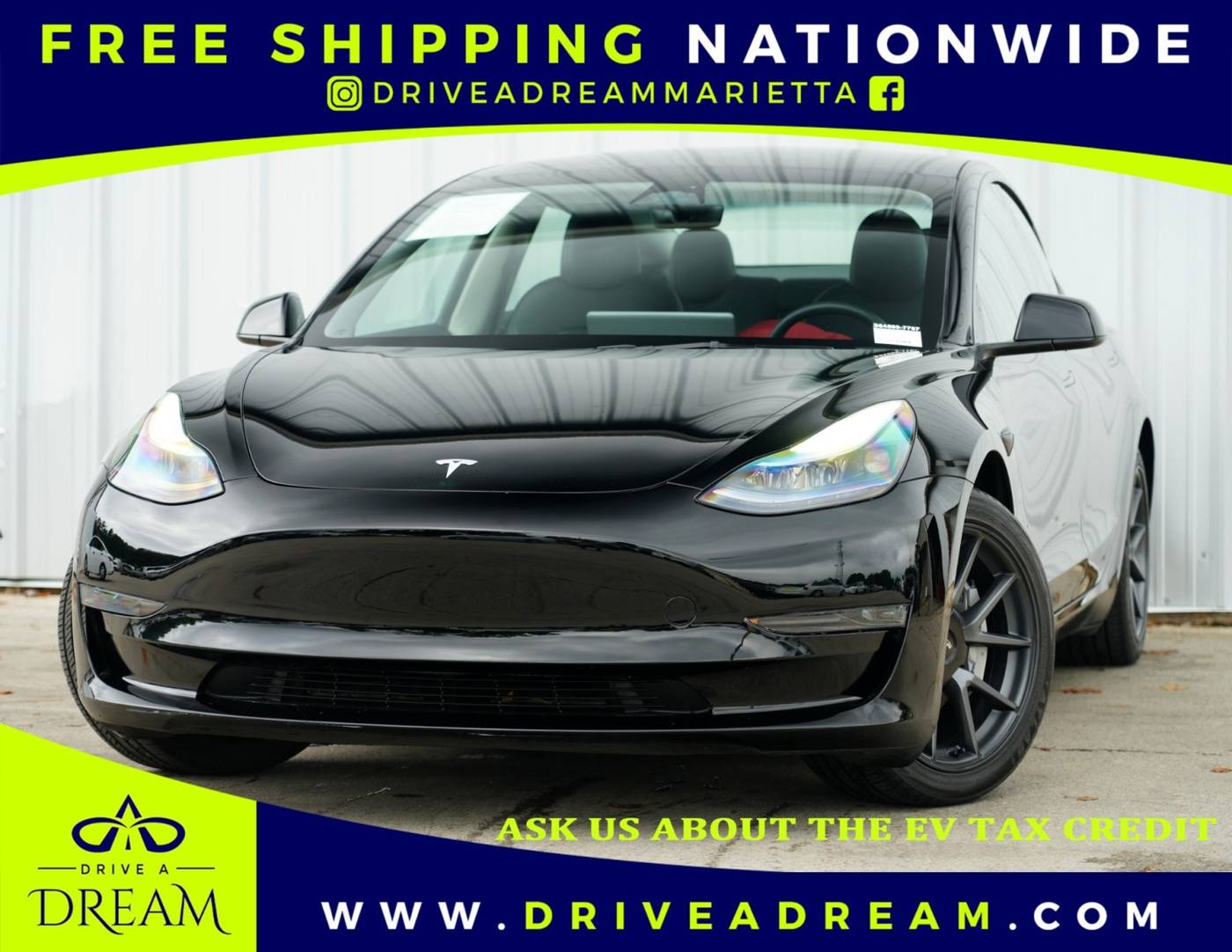 2023 Tesla Model 3 Model 3 — Sedan — 34,239 mi — Marietta, GA