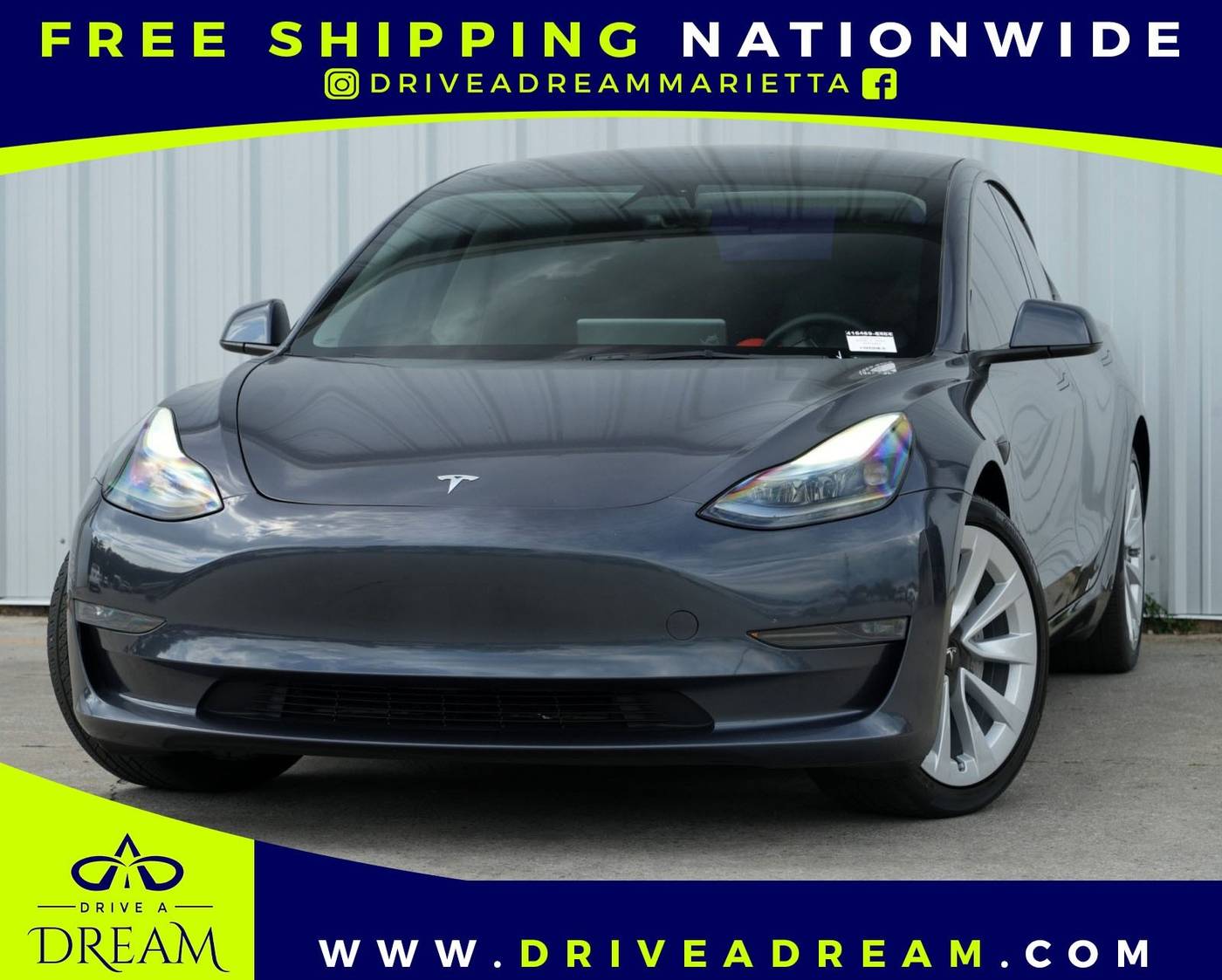 2023 Tesla Model 3 Long Range — Sedan — 35,970 mi — Marietta, GA