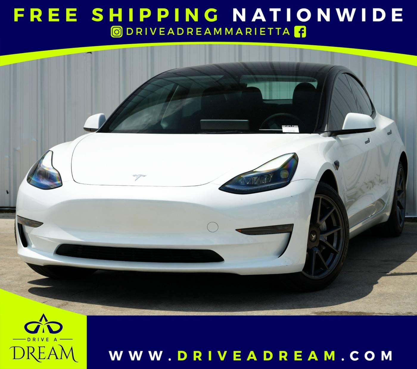 2023 Tesla Model 3 Model 3 — Sedan — 21,888 mi — Marietta, GA