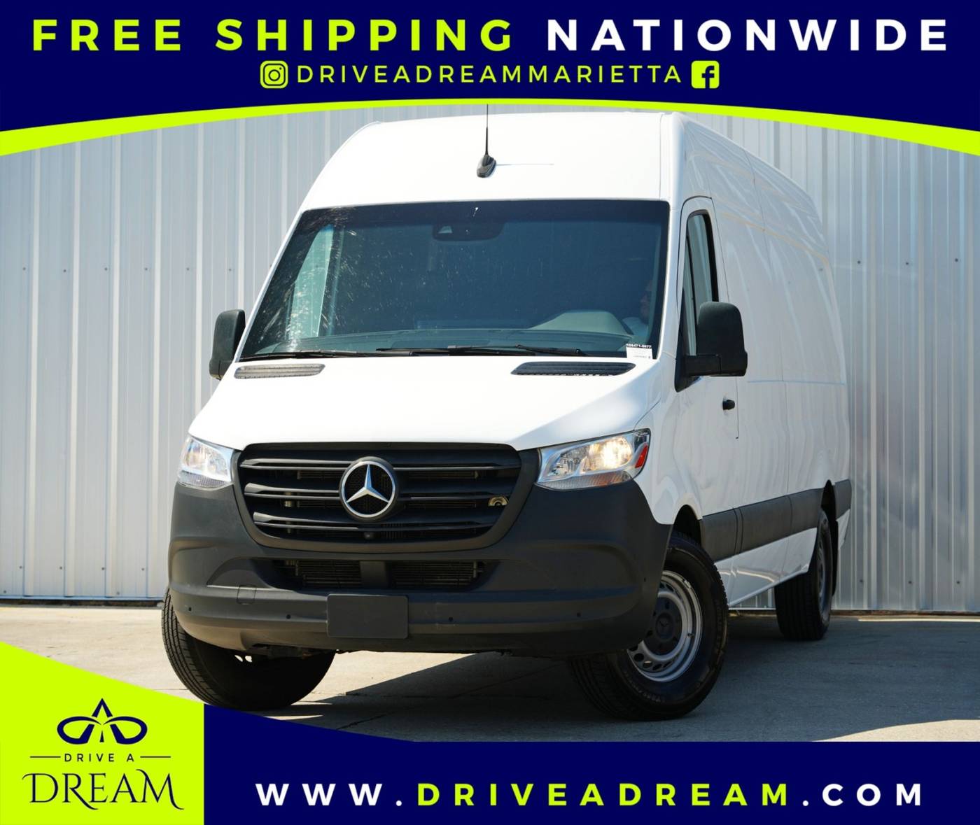 2022 Mercedes-Benz Sprinter Cargo Van 2500 — Cargo Van — 43,836 mi — Marietta, GA
