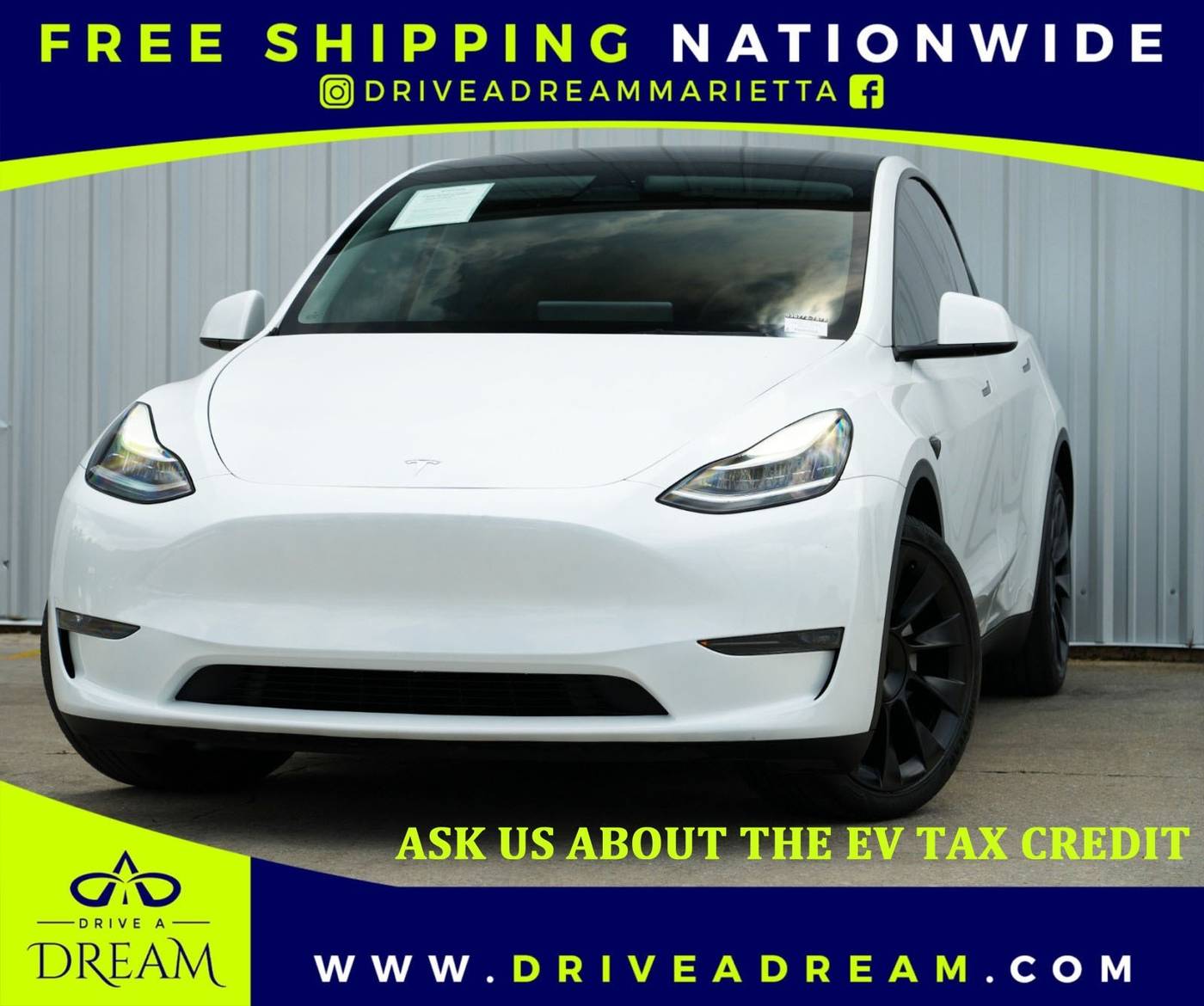 2023 Tesla Model Y Long Range — SUV — 44,651 mi — Marietta, GA