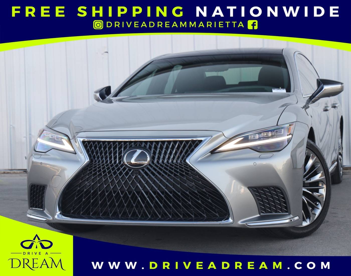 2023 Lexus LS LS 500 — Sedan — 7,023 mi — Marietta, GA