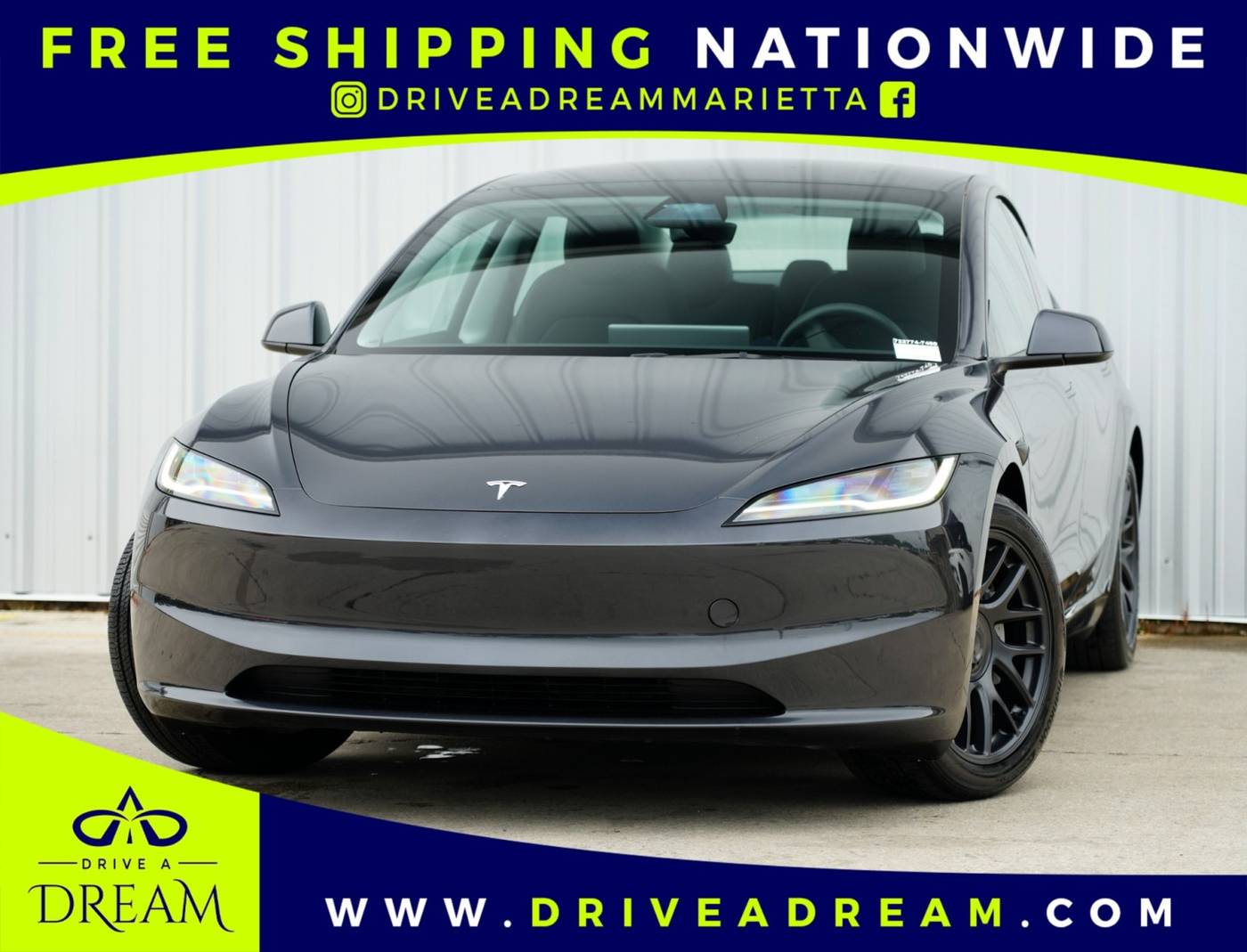 2024 Tesla Model 3 Long Range — Sedan — 6,420 mi — Marietta, GA