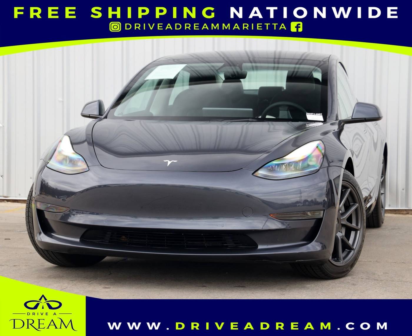 2021 Tesla Model 3 Standard Range Plus — Sedan — 36,363 mi — Marietta, GA