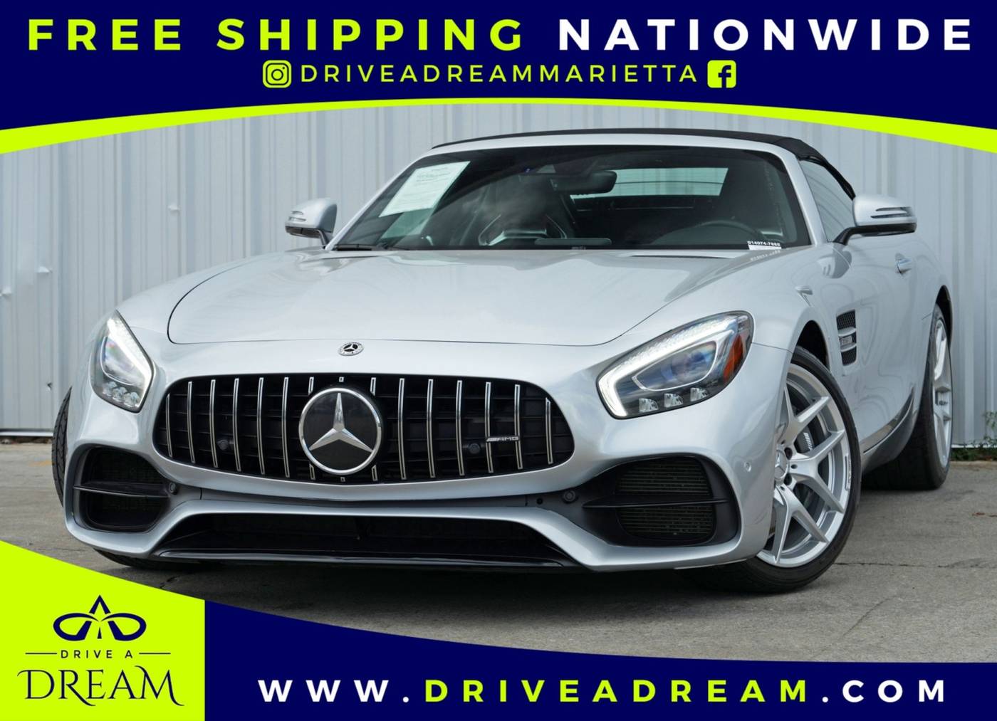 2018 Mercedes-Benz AMG GT Standard — Convertible — 32,116 mi — Marietta, GA
