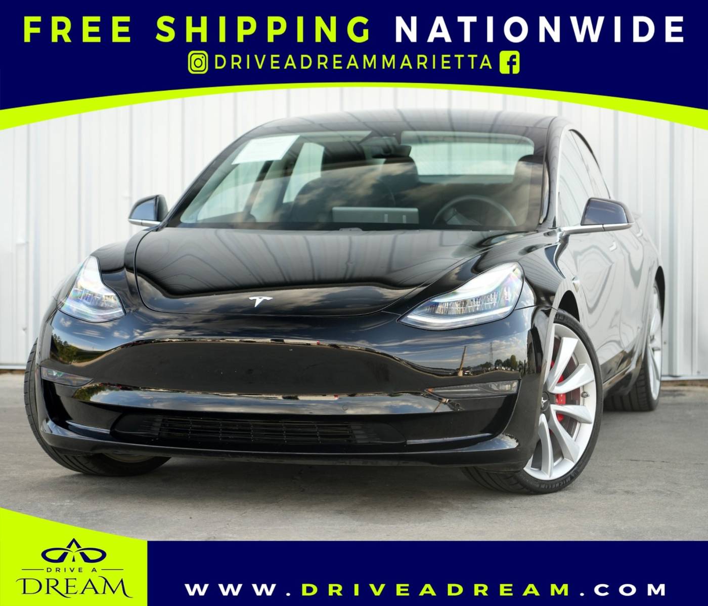 2019 Tesla Model 3 Performance — Sedan — 26,591 mi — Marietta, GA