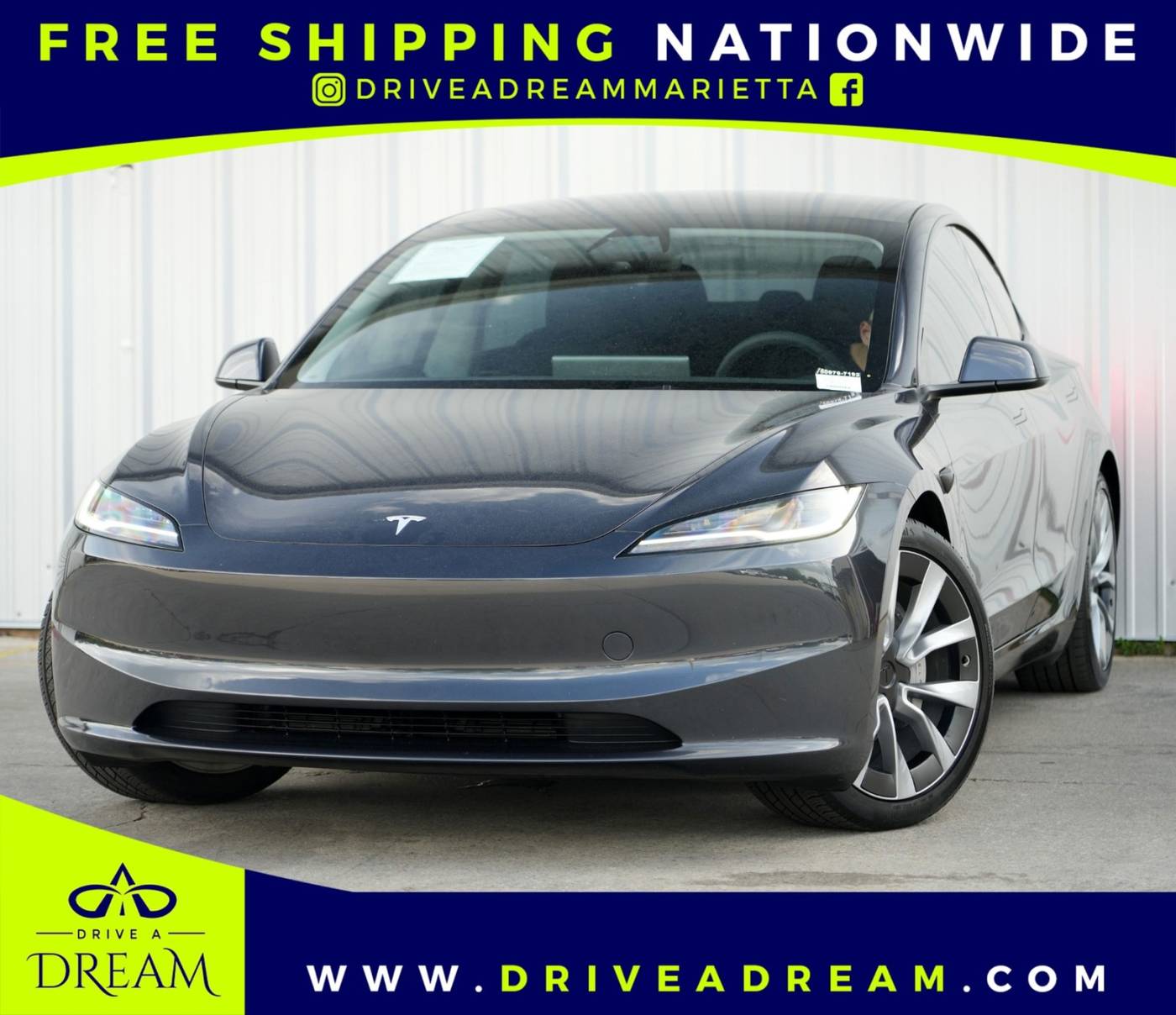 2024 Tesla Model 3 Standard — Sedan — 15,311 mi — Marietta, GA