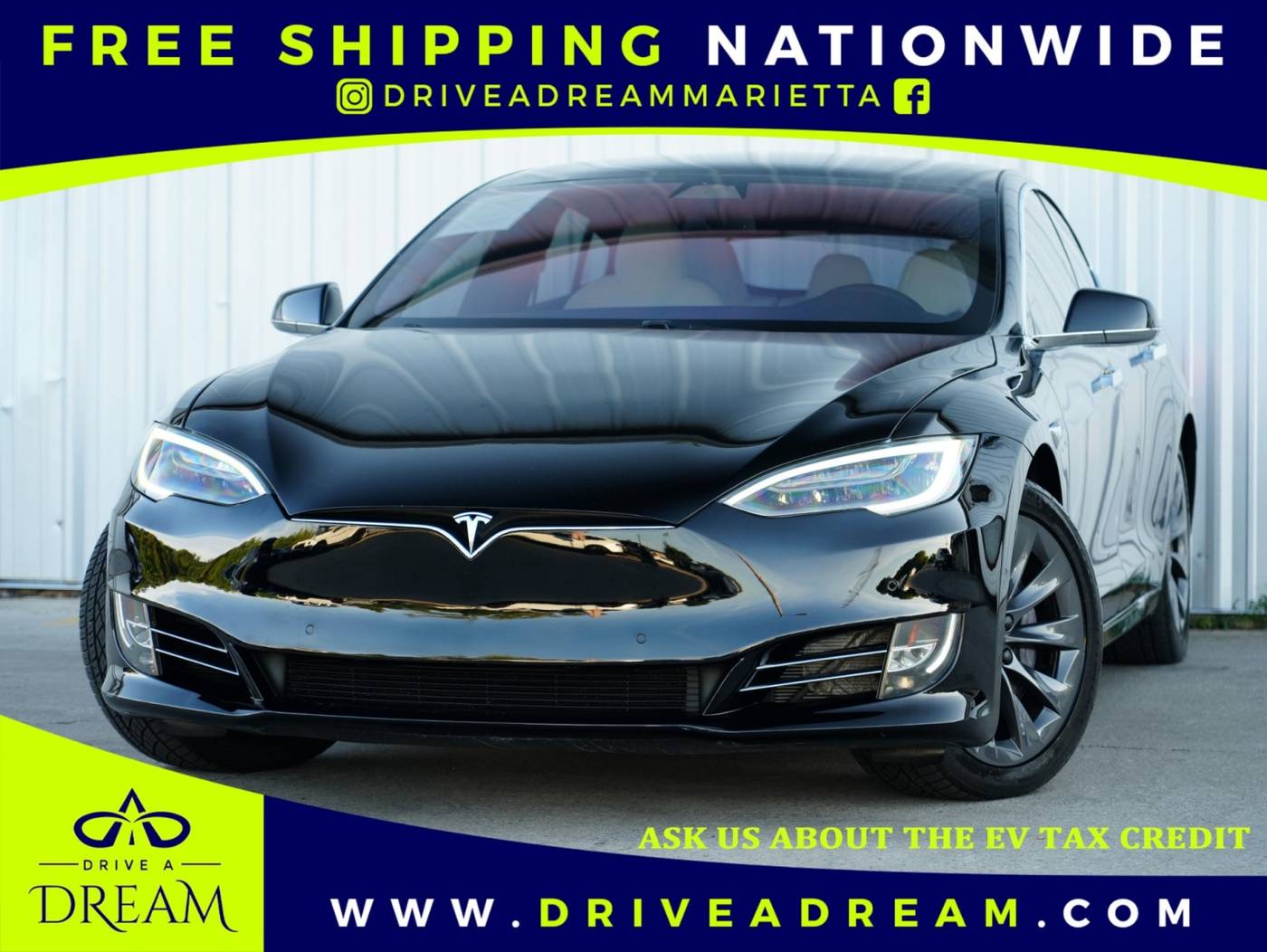 2020 Tesla Model S Long Range Plus — Hatchback — 56,702 mi — Marietta, GA