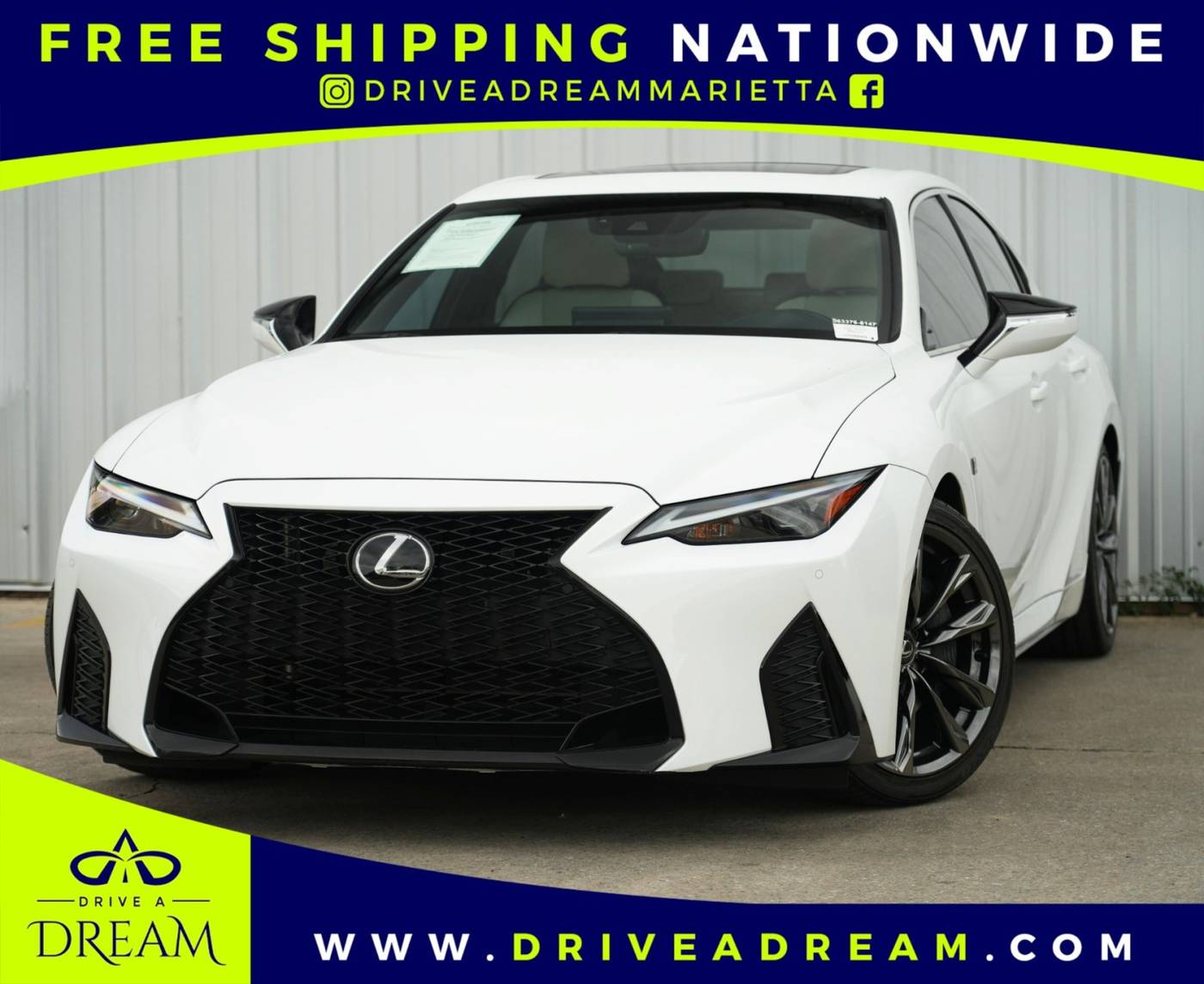 2023 Lexus IS IS 350 F SPORT — Sedan — 21,888 mi — Marietta, GA