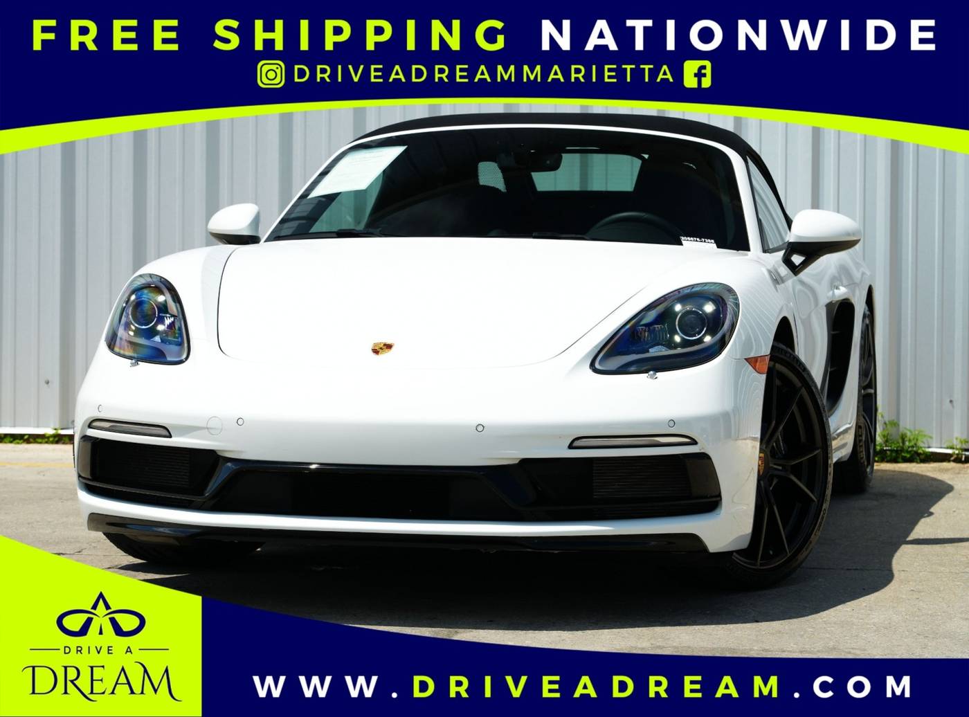 2024 Porsche 718 Boxster Standard — Convertible — 8,955 mi — Marietta, GA