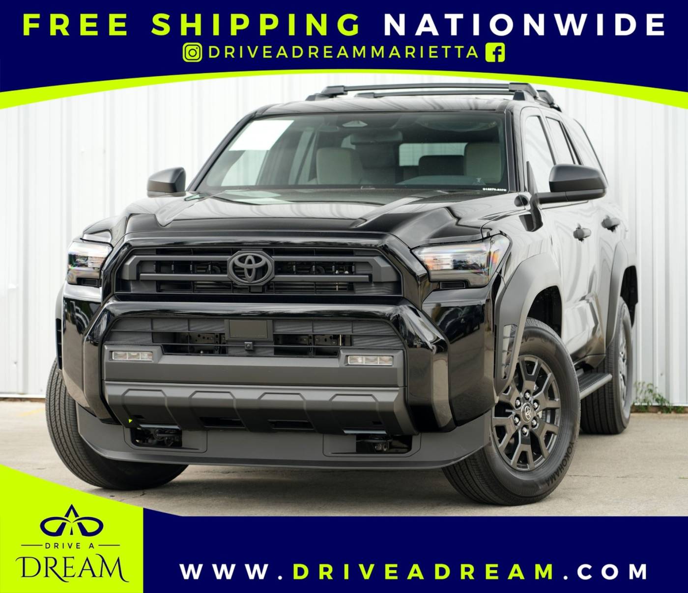 2025 Toyota 4Runner SR5 — SUV — 17 mi — Marietta, GA