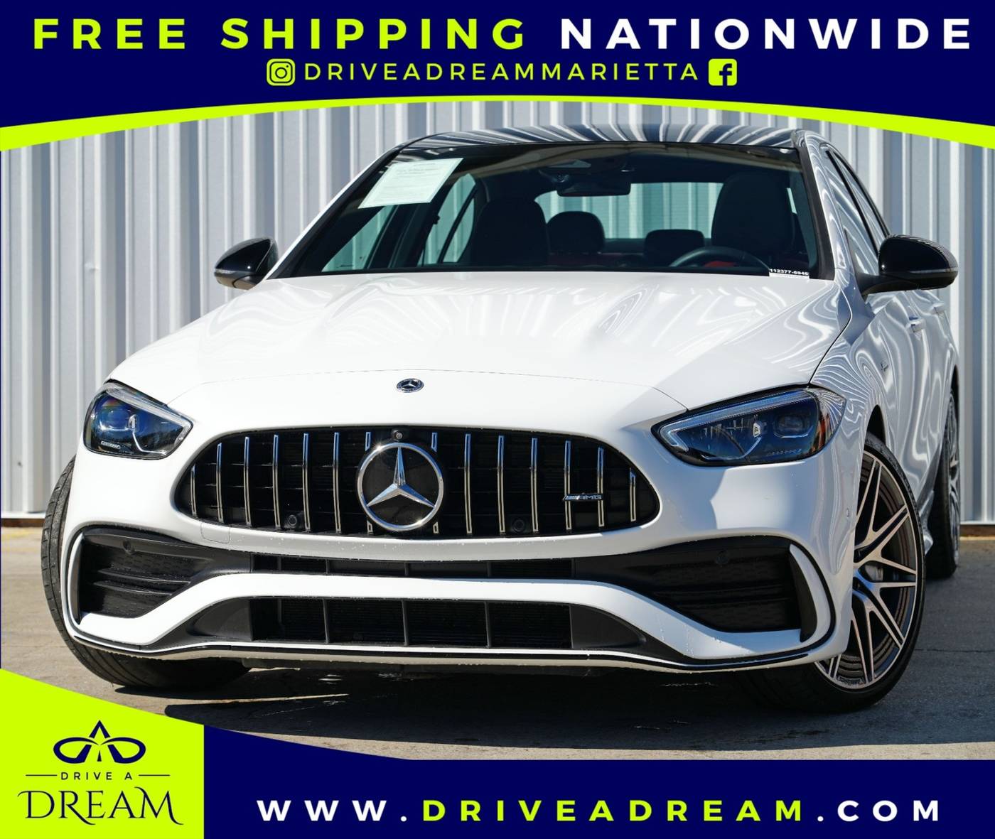 2023 Mercedes-Benz C-Class AMG C 43 — Sedan — 9,726 mi — Marietta, GA