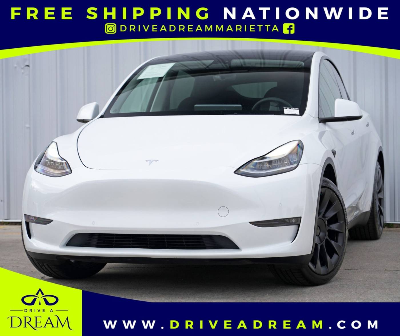 2022 Tesla Model Y Long Range — SUV — 44,567 mi — Marietta, GA