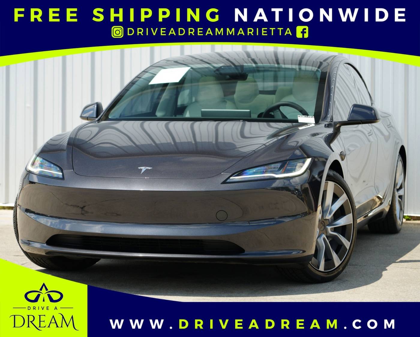 2024 Tesla Model 3 Long Range — Sedan — 6,207 mi — Marietta, GA