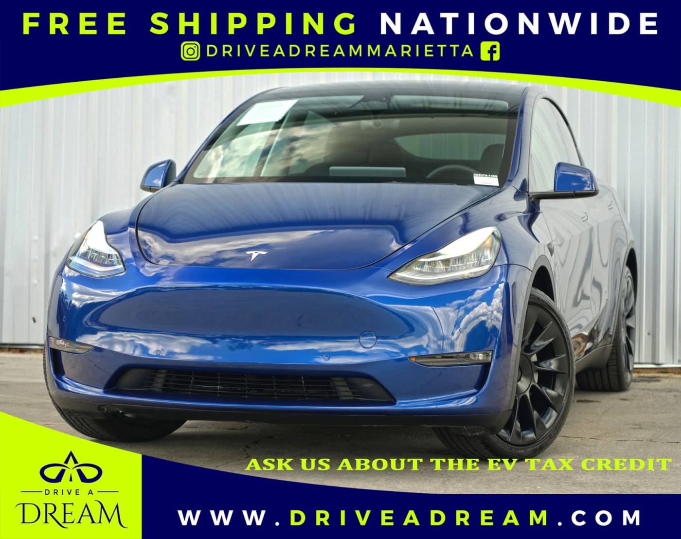2023 Tesla Model Y Long Range — SUV — 1,710 mi — Marietta, GA