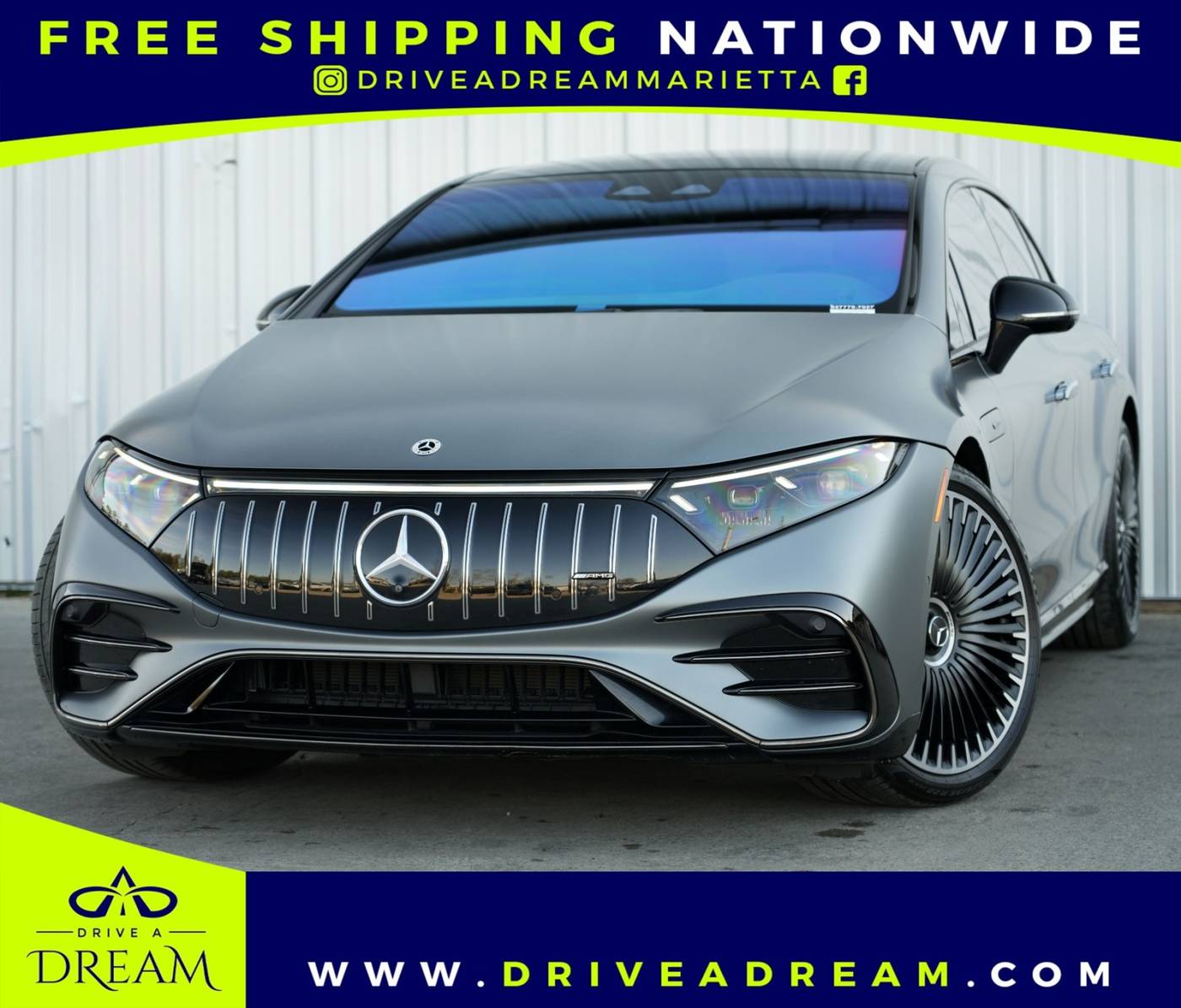 2023 Mercedes-Benz EQS Sedan AMG EQS — Hatchback — 15,653 mi — Marietta, GA