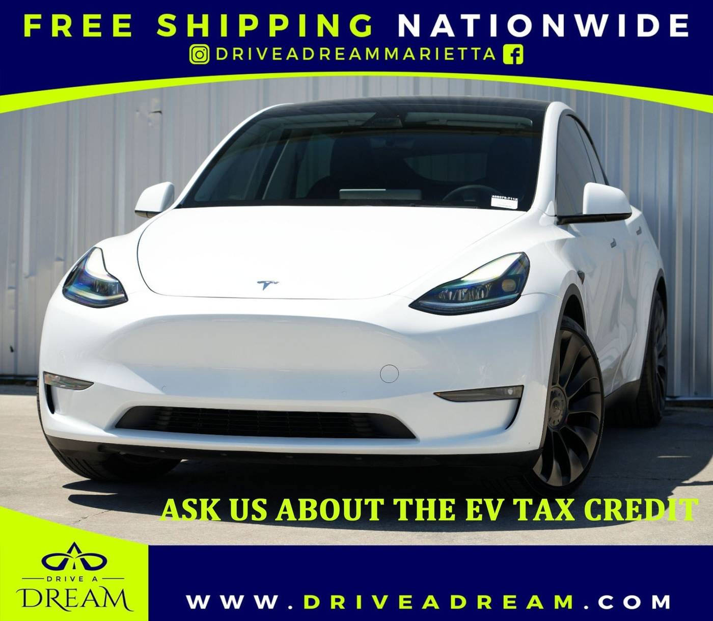2022 Tesla Model Y Performance — SUV — 33,209 mi — Marietta, GA