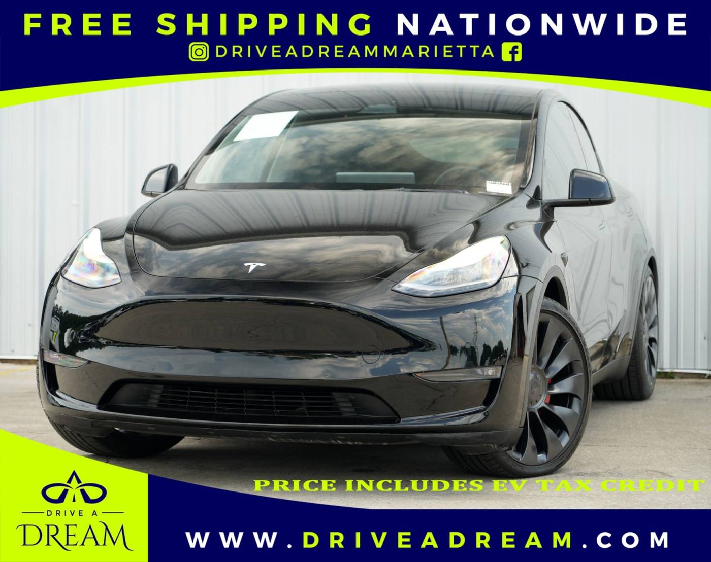 2022 Tesla Model Y Performance — SUV — 68,347 mi — Marietta, GA
