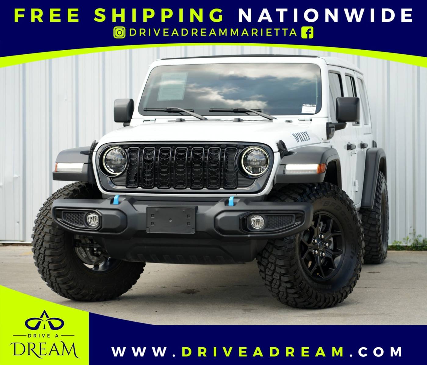 2024 Jeep Wrangler Willys — SUV — 8,007 mi — Marietta, GA