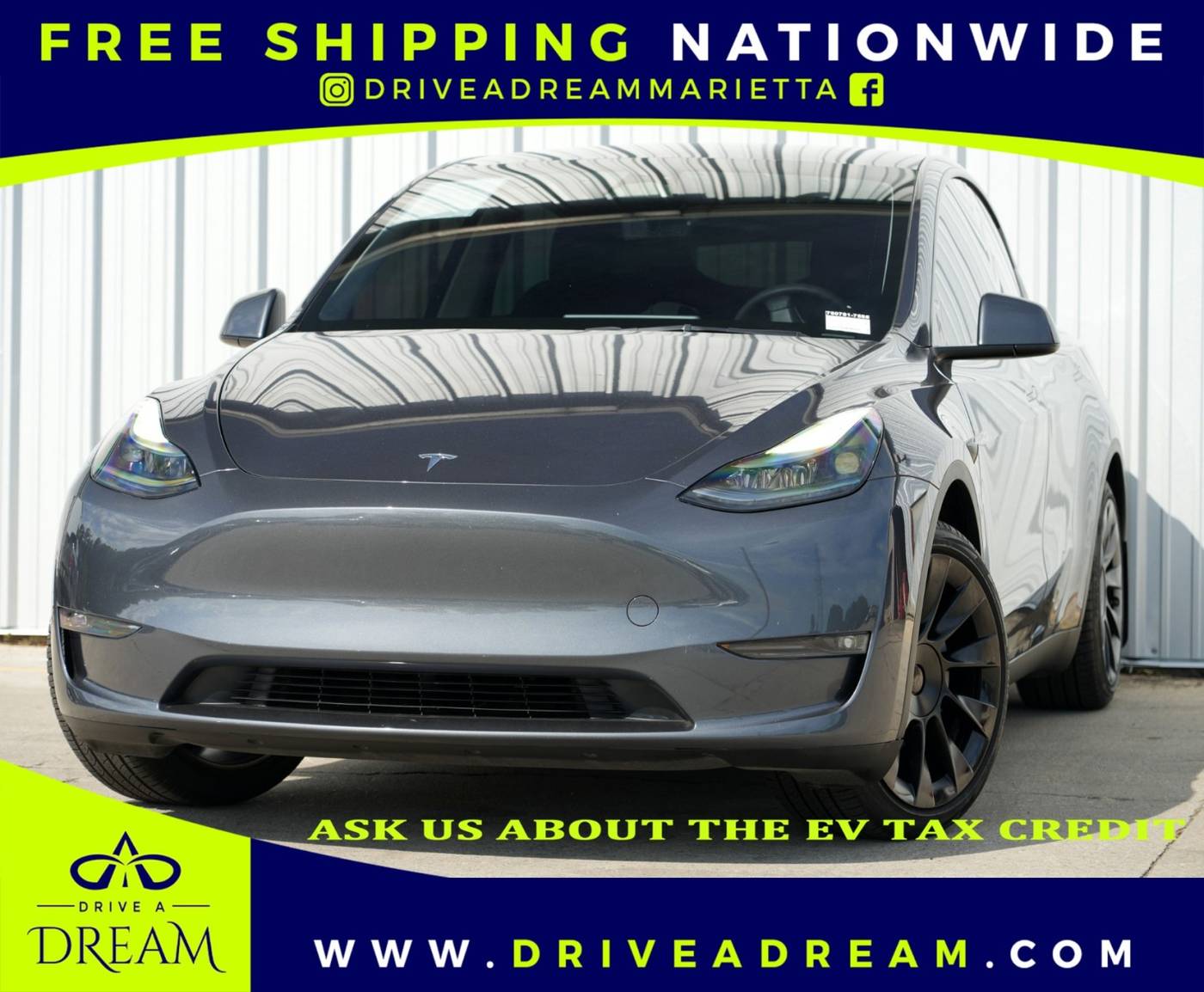 2023 Tesla Model Y Long Range — SUV — 49,591 mi — Marietta, GA