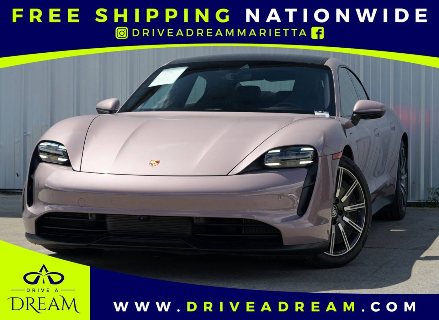 2022 Porsche Taycan Standard — Sedan — 21,619 mi — Marietta, GA