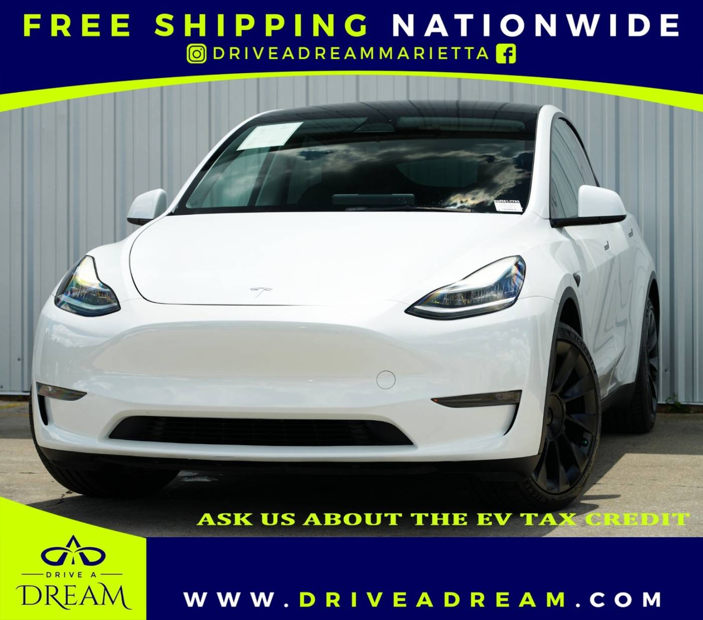 2023 Tesla Model Y Long Range — SUV — 45,557 mi — Marietta, GA