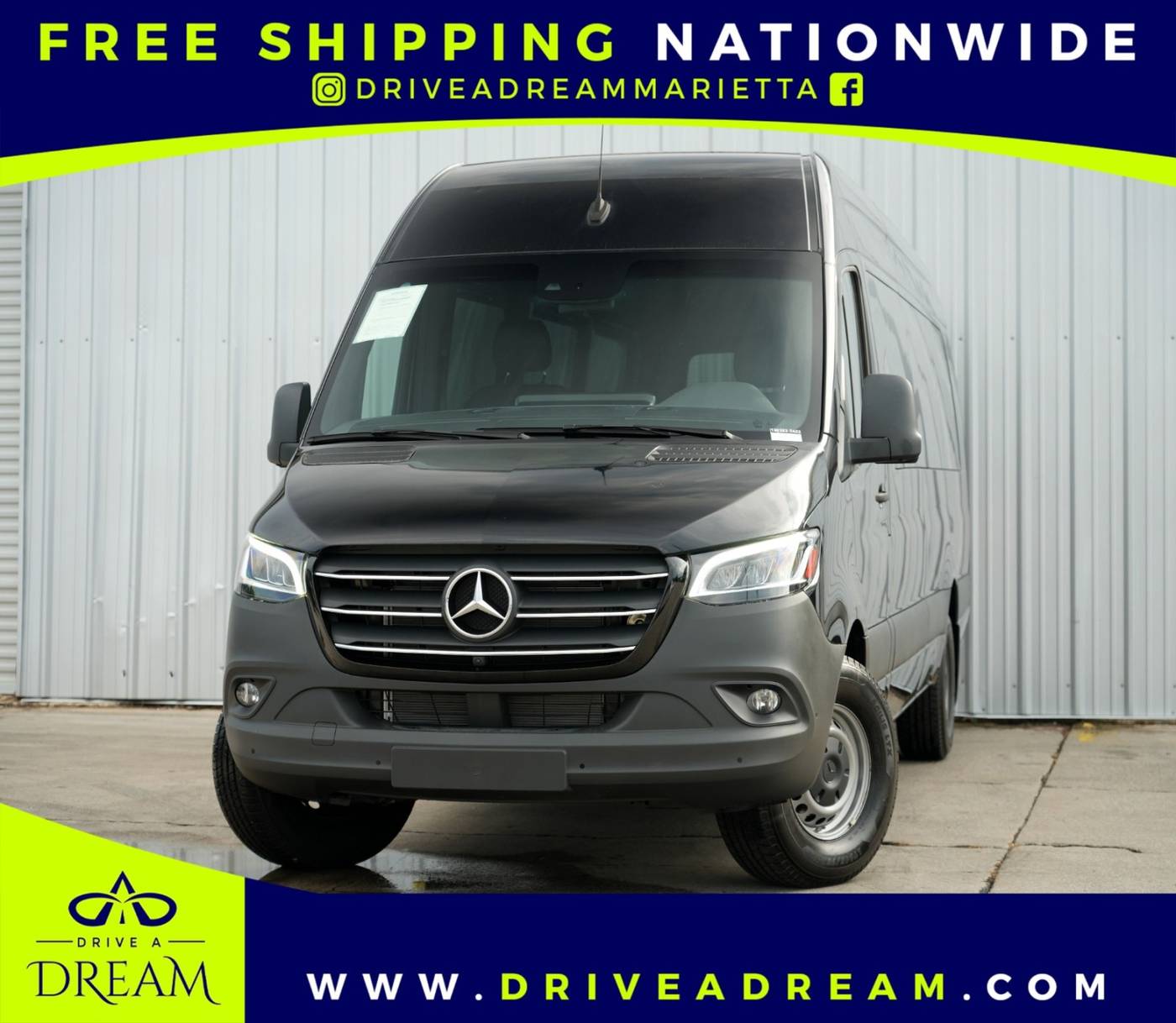 2023 Mercedes-Benz Sprinter Cargo Van 2500 — Cargo Van — 9,293 mi — Marietta, GA