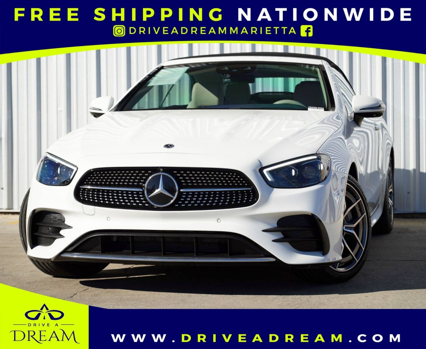 2023 Mercedes-Benz E-Class E 450 — Convertible — 8,481 mi — Marietta, GA