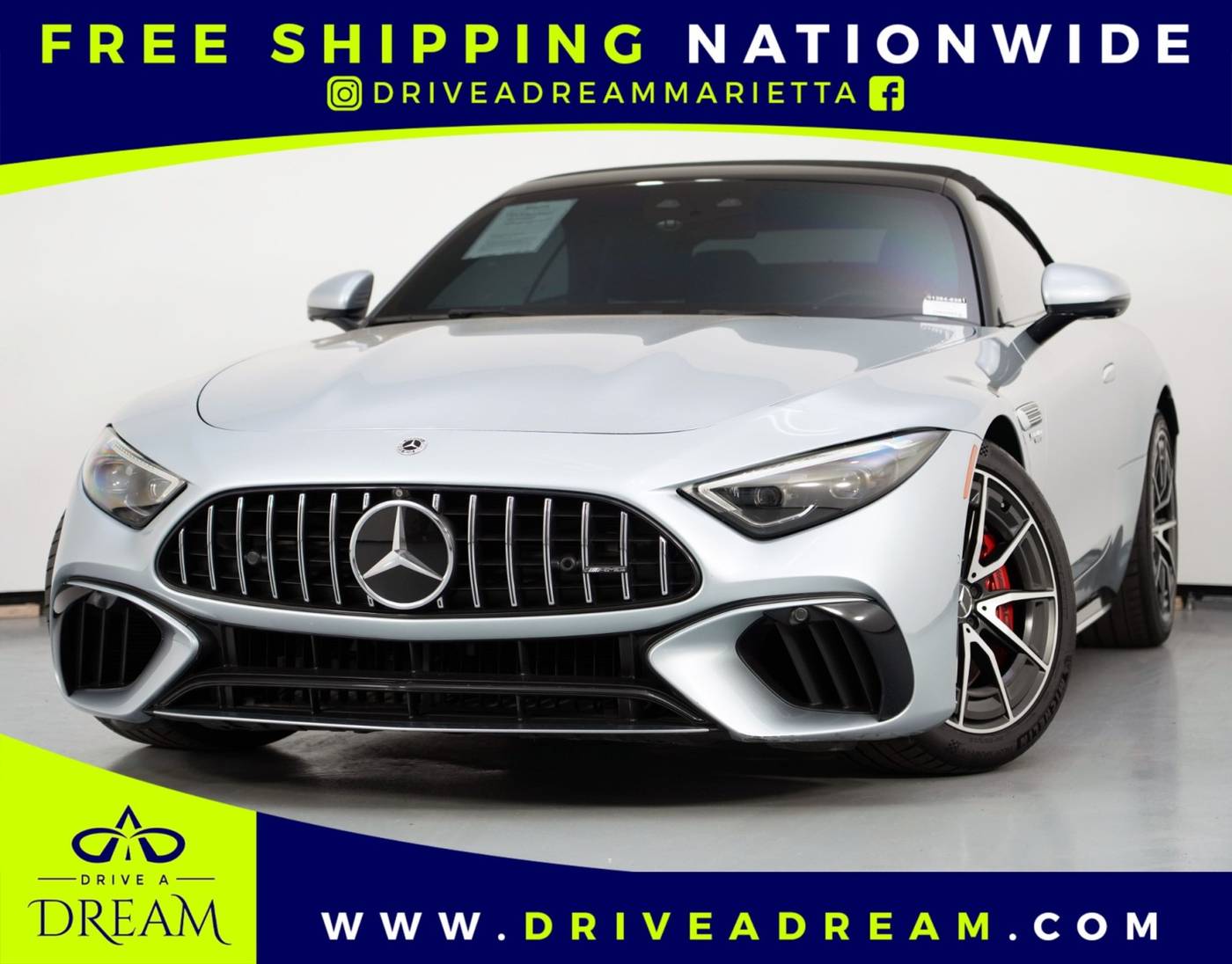2022 Mercedes-Benz SL AMG SL 55 — Convertible — 19,271 mi — Marietta, GA