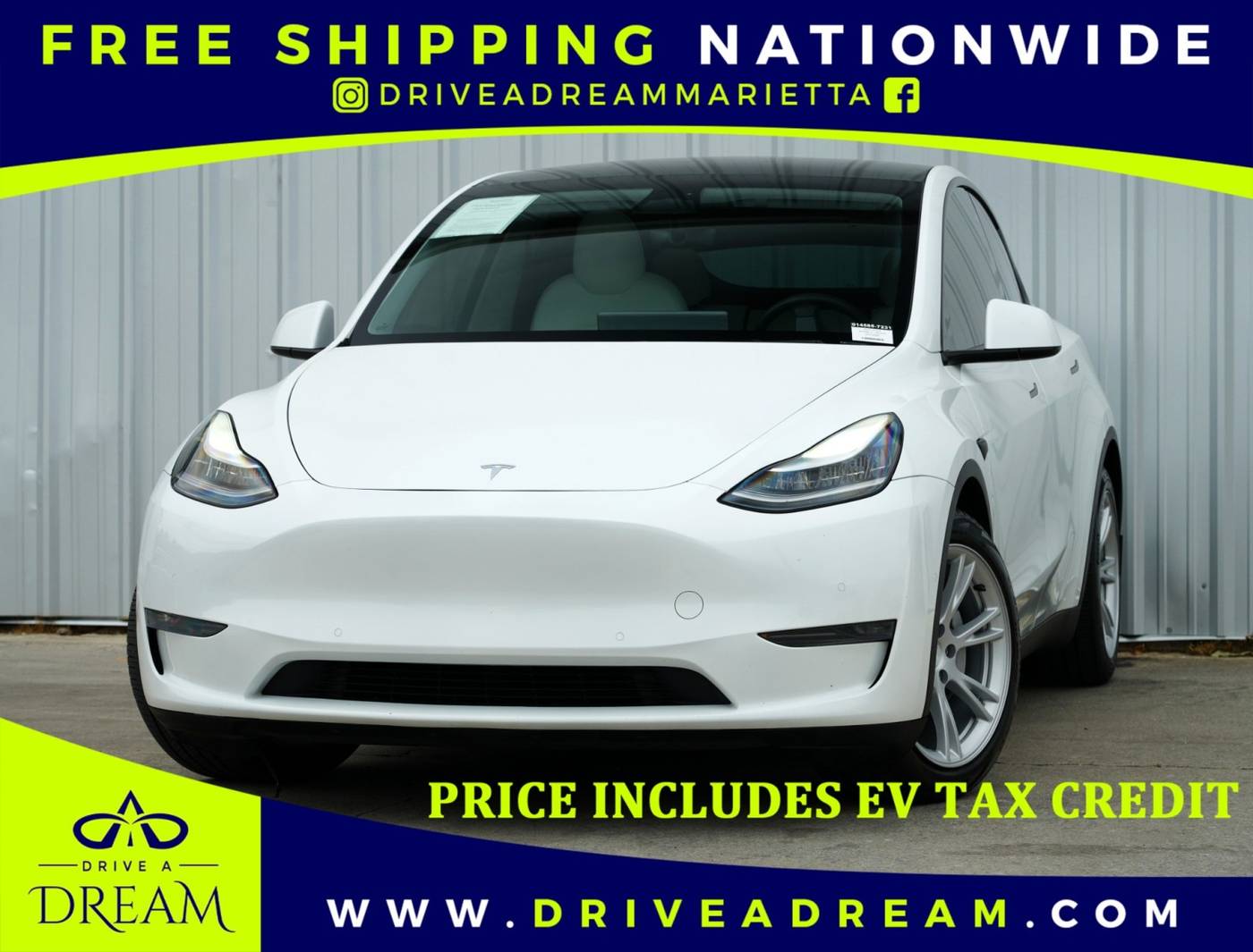 2020 Tesla Model Y Long Range — SUV — 94,690 mi — Marietta, GA