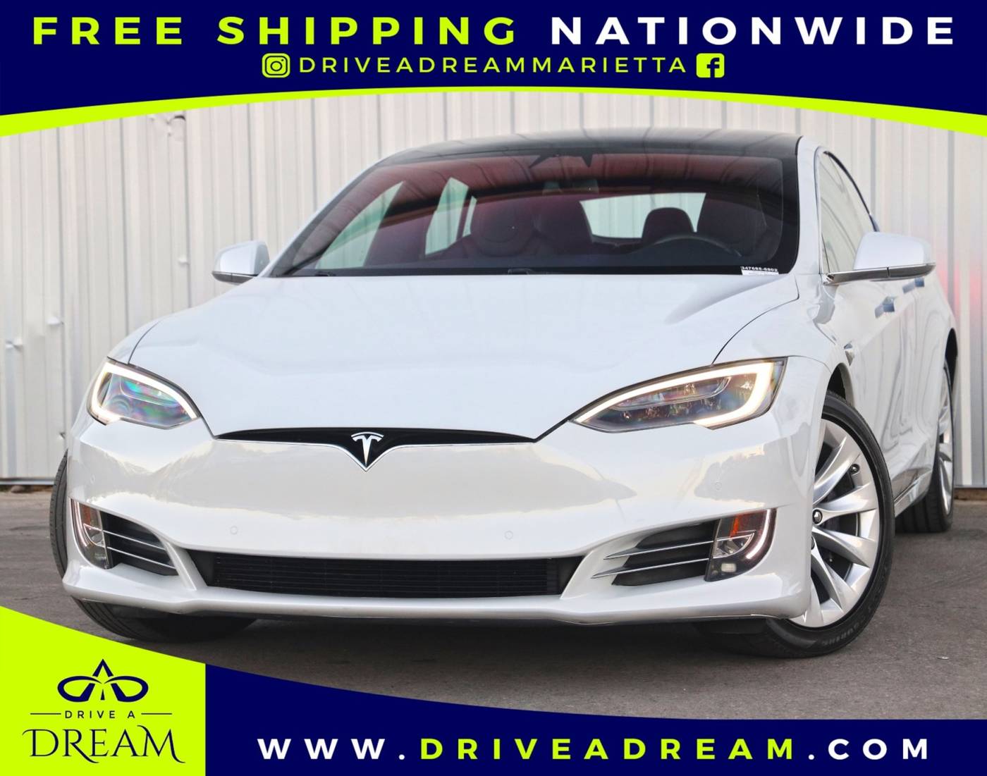 2019 Tesla Model S Long Range — Hatchback — 49,684 mi — Marietta, GA