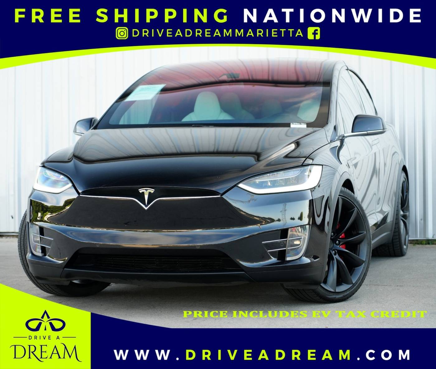 2016 Tesla Model X P100D — SUV — 92,717 mi — Marietta, GA
