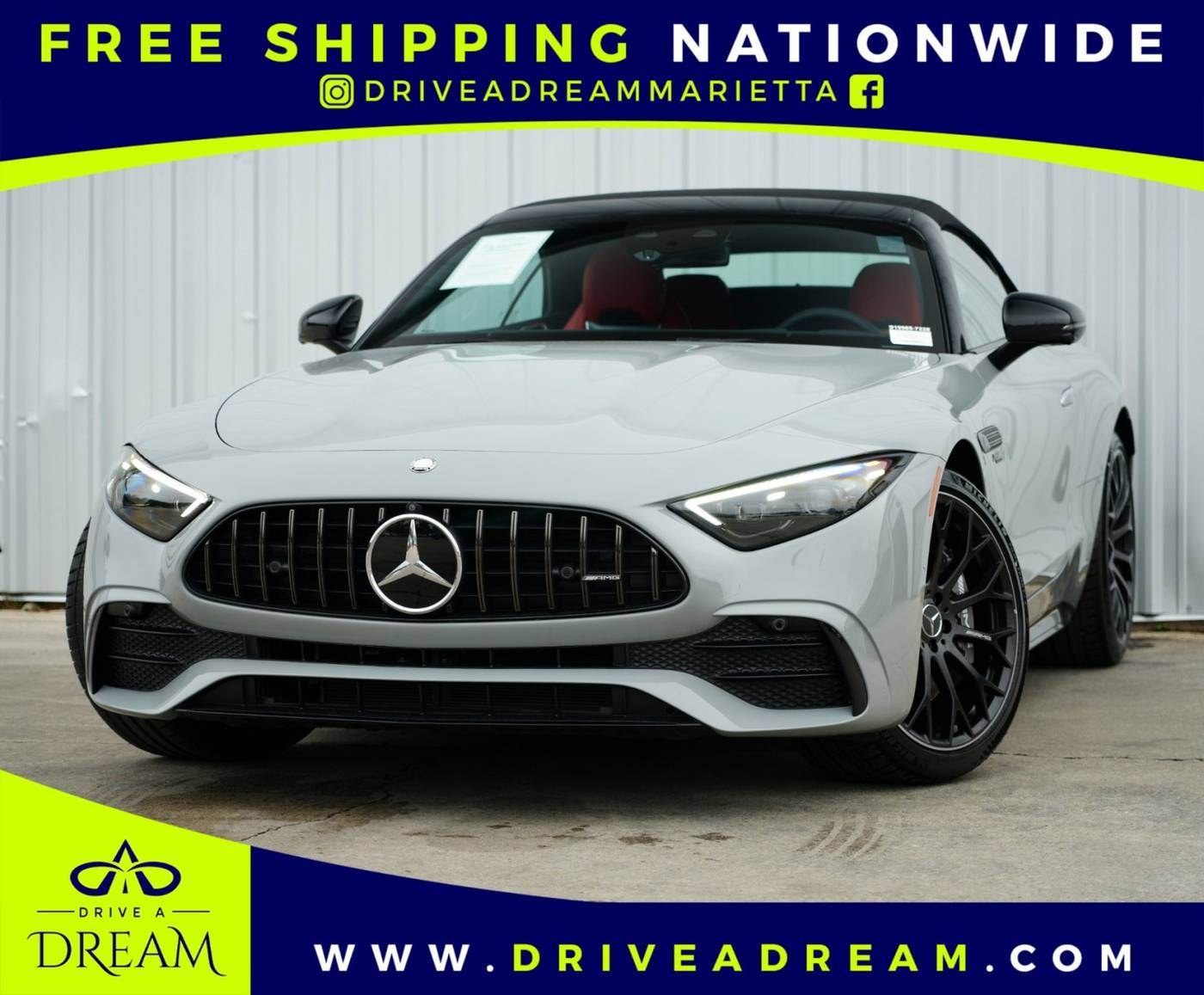 2023 Mercedes-Benz SL AMG SL 43 — Convertible — 28 mi — Marietta, GA