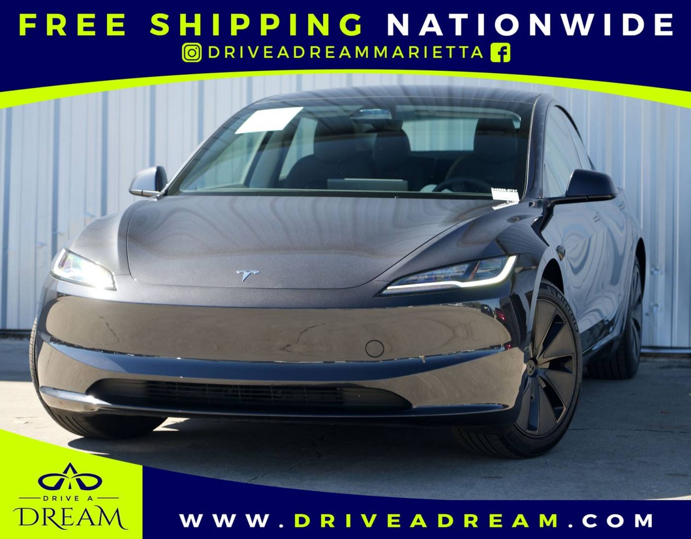 2024 Tesla Model 3 Long Range — Sedan — 9,311 mi — Marietta, GA