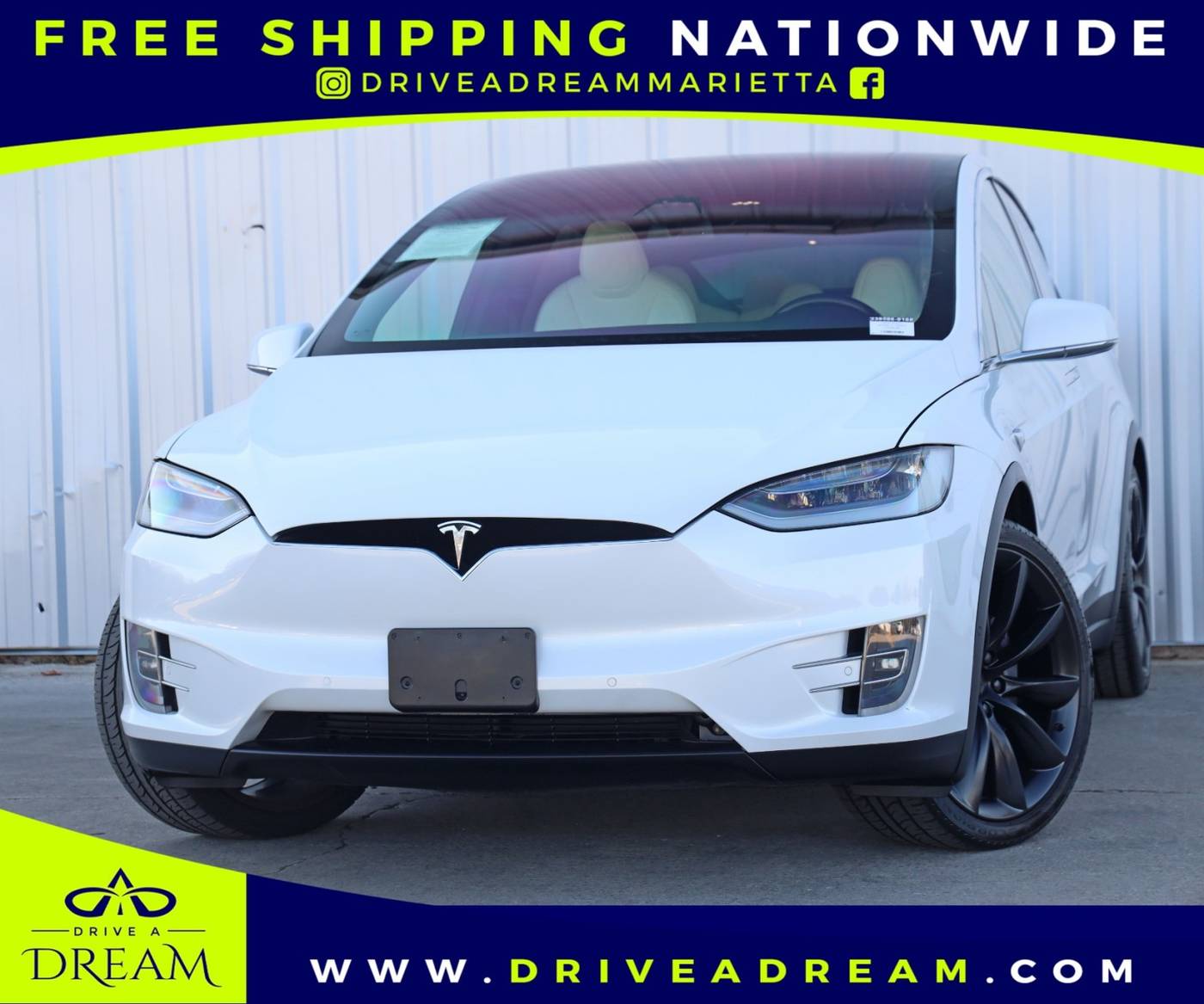 2020 Tesla Model X Long Range Plus — SUV — 34,676 mi — Marietta, GA