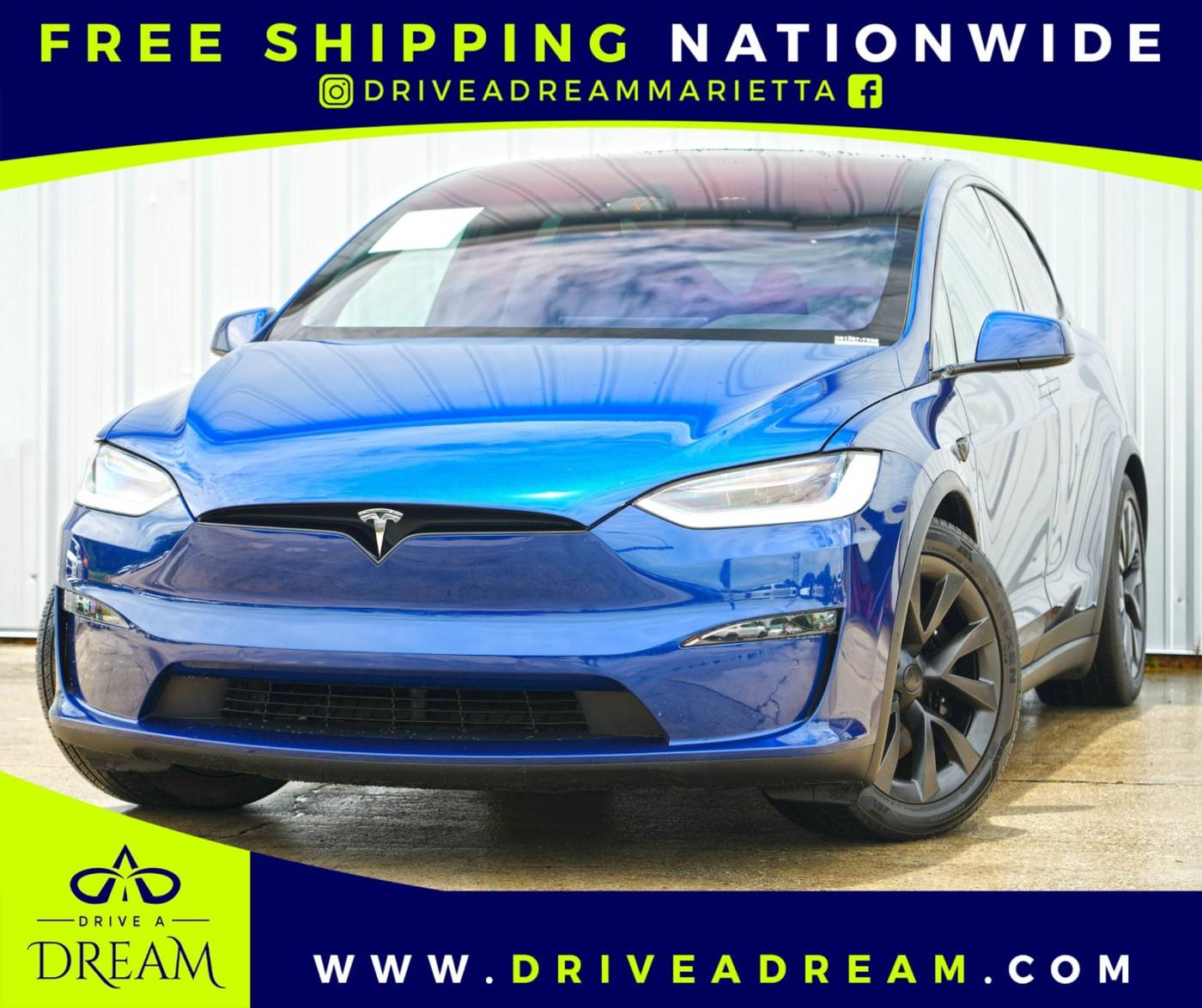 2022 Tesla Model X AWD — SUV — 44,457 mi — Marietta, GA