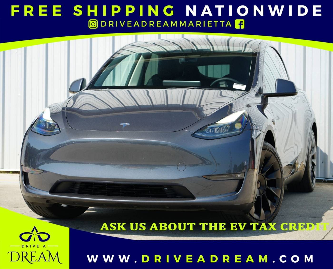 2023 Tesla Model Y Long Range — SUV — 34,942 mi — Marietta, GA