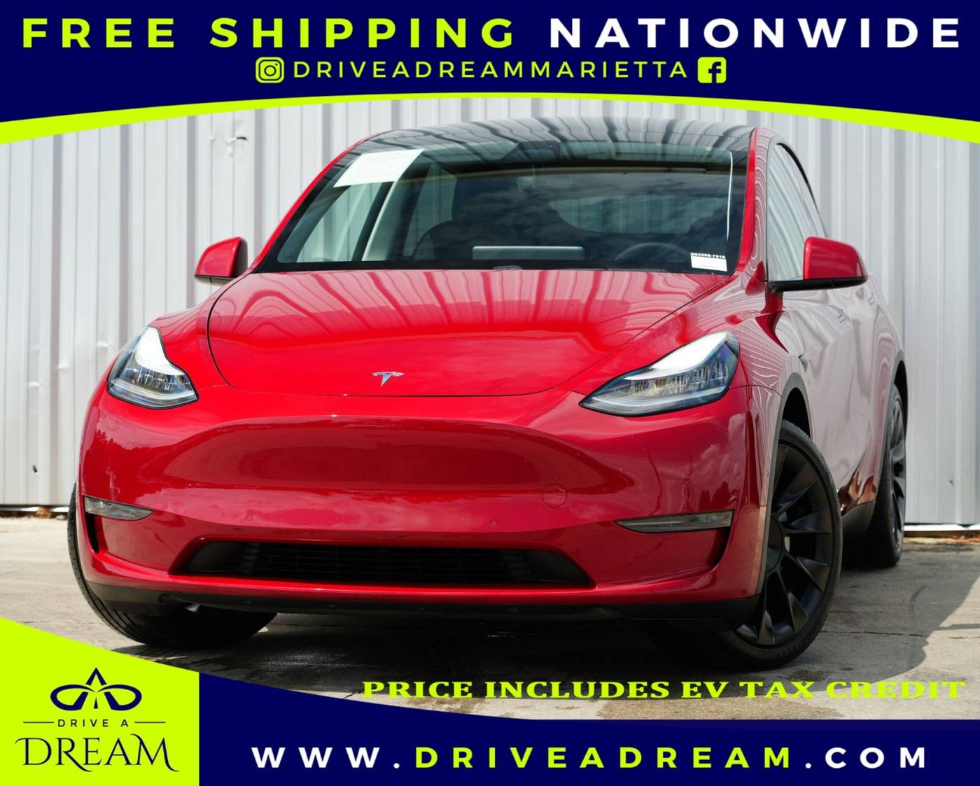 2020 Tesla Model Y Long Range — SUV — 57,115 mi — Marietta, GA