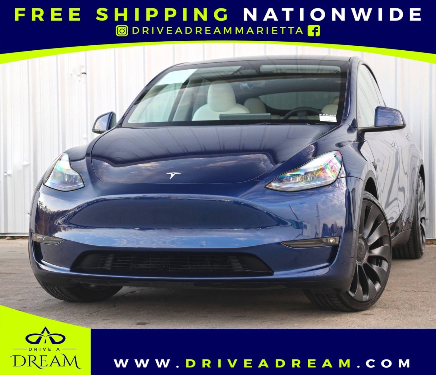 2023 Tesla Model Y Performance — SUV — 3,288 mi — Marietta, GA