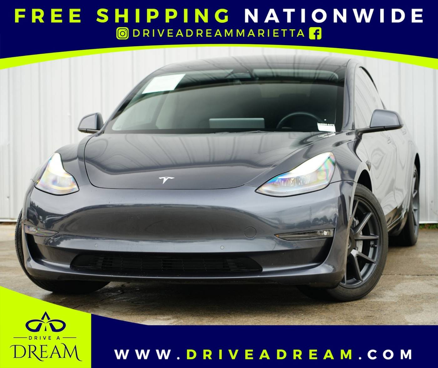 2022 Tesla Model 3 Long Range — Sedan — 63,029 mi — Marietta, GA