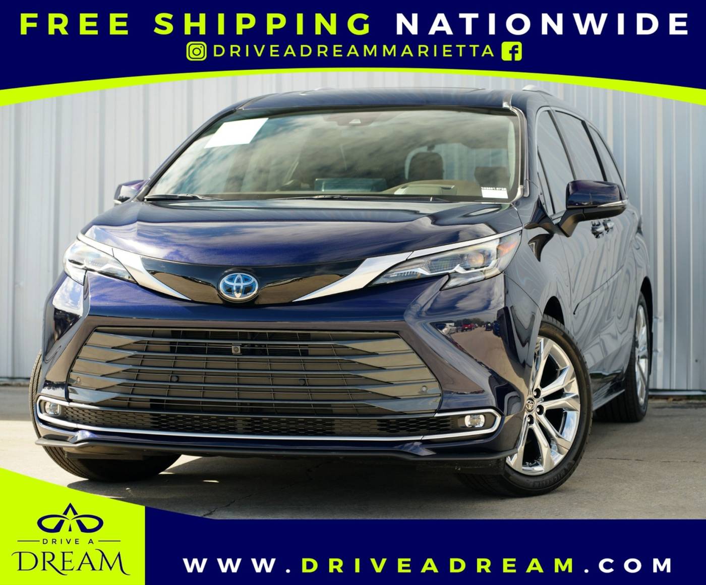 2024 Toyota Sienna Platinum — Minivan — 13,752 mi — Marietta, GA
