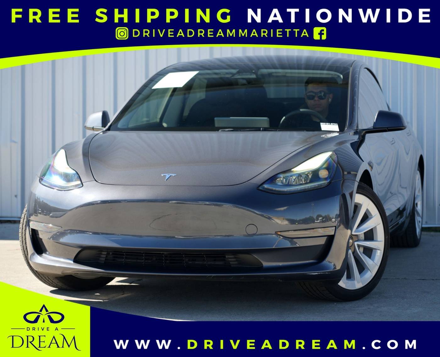 2023 Tesla Model 3 Model 3 — Sedan — 25,584 mi — Marietta, GA