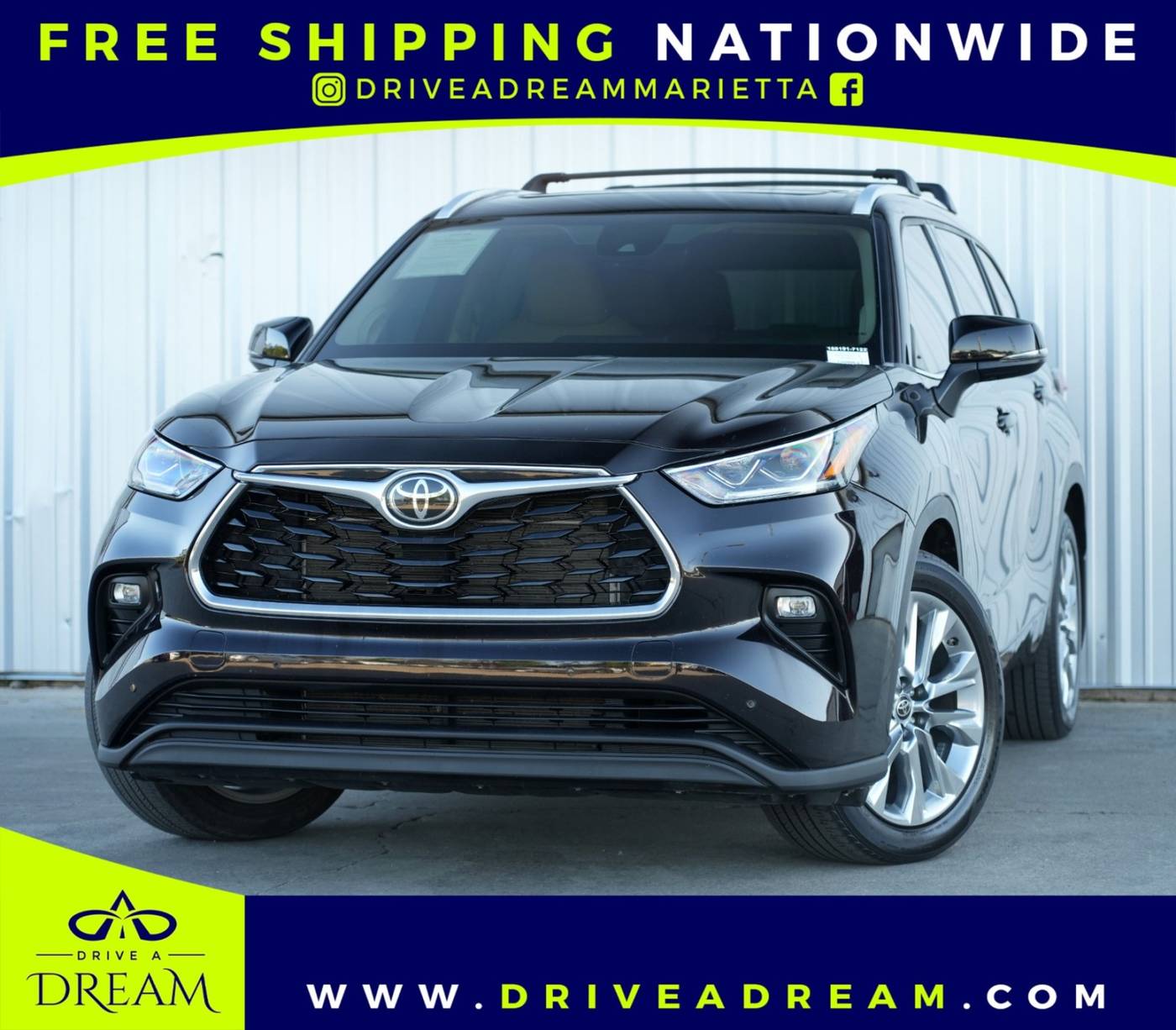 2022 Toyota Highlander Limited — SUV — 32,511 mi — Marietta, GA