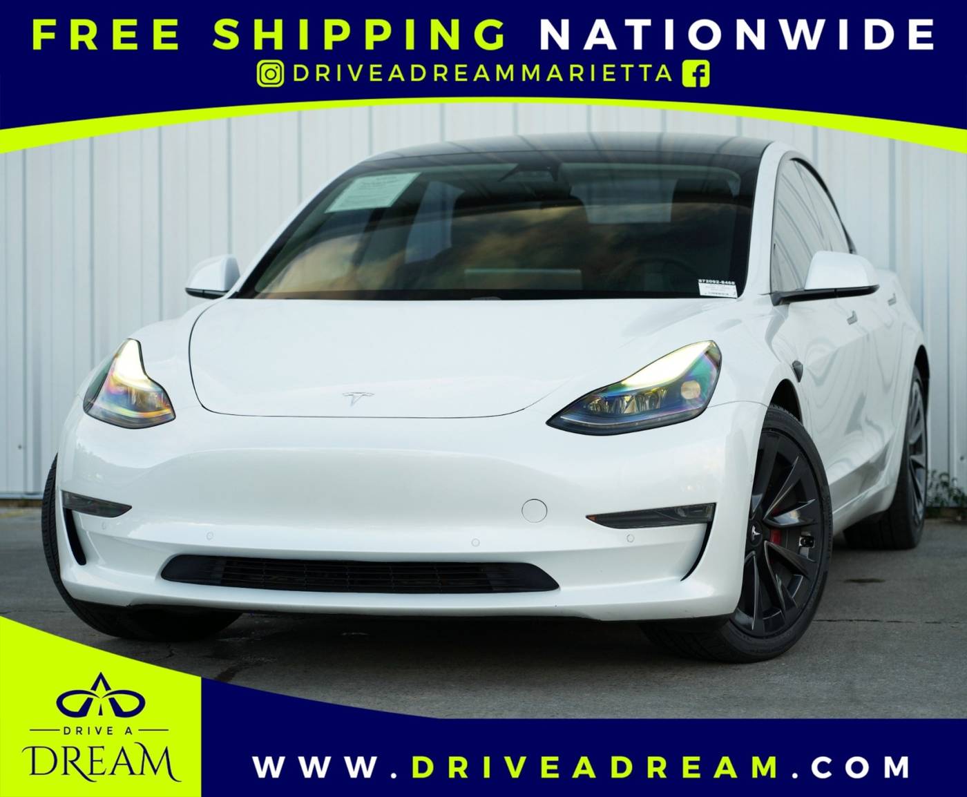 2021 Tesla Model 3 Standard Range Plus — Sedan — 42,635 mi — Marietta, GA