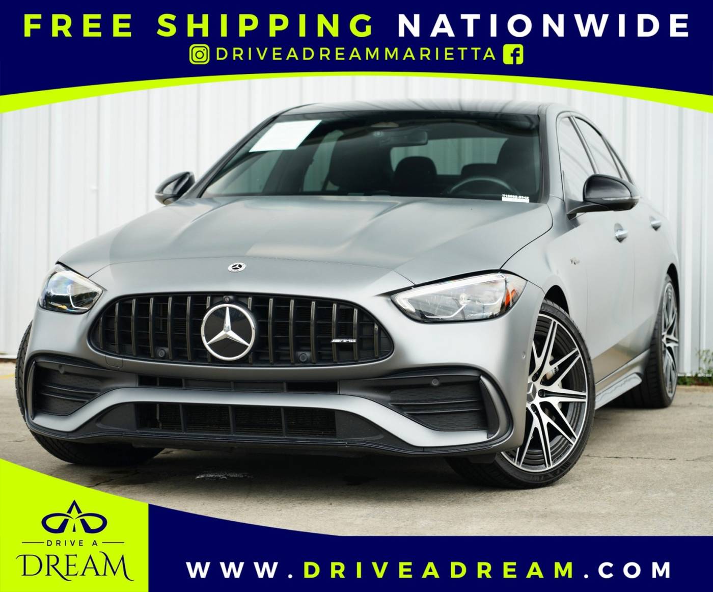 2023 Mercedes-Benz C-Class AMG C 43 — Sedan — 14,202 mi — Marietta, GA