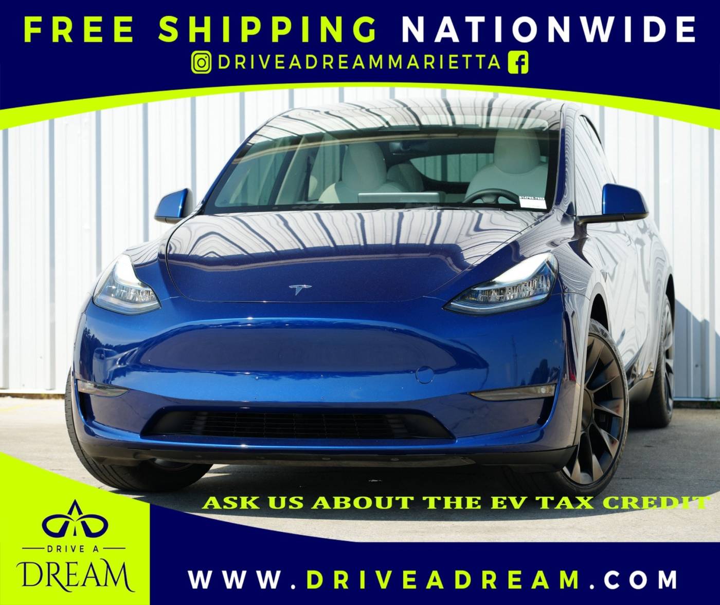 2023 Tesla Model Y Long Range — SUV — 34,374 mi — Marietta, GA