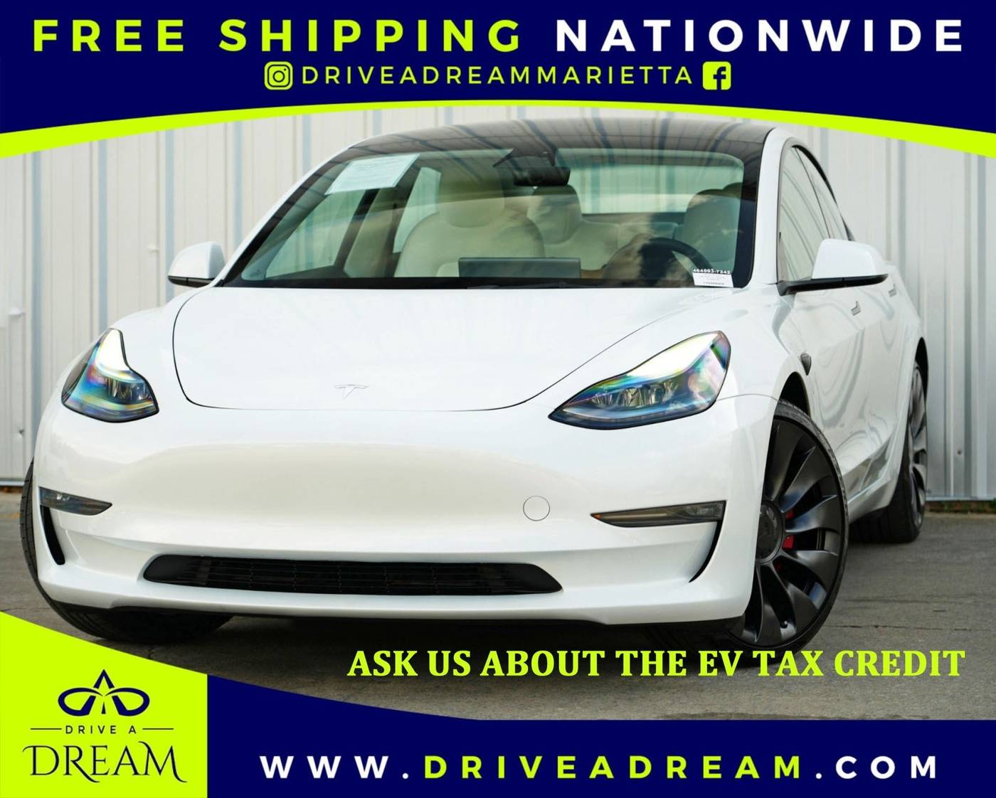 2023 Tesla Model 3 Performance — Sedan — 22,992 mi — Marietta, GA