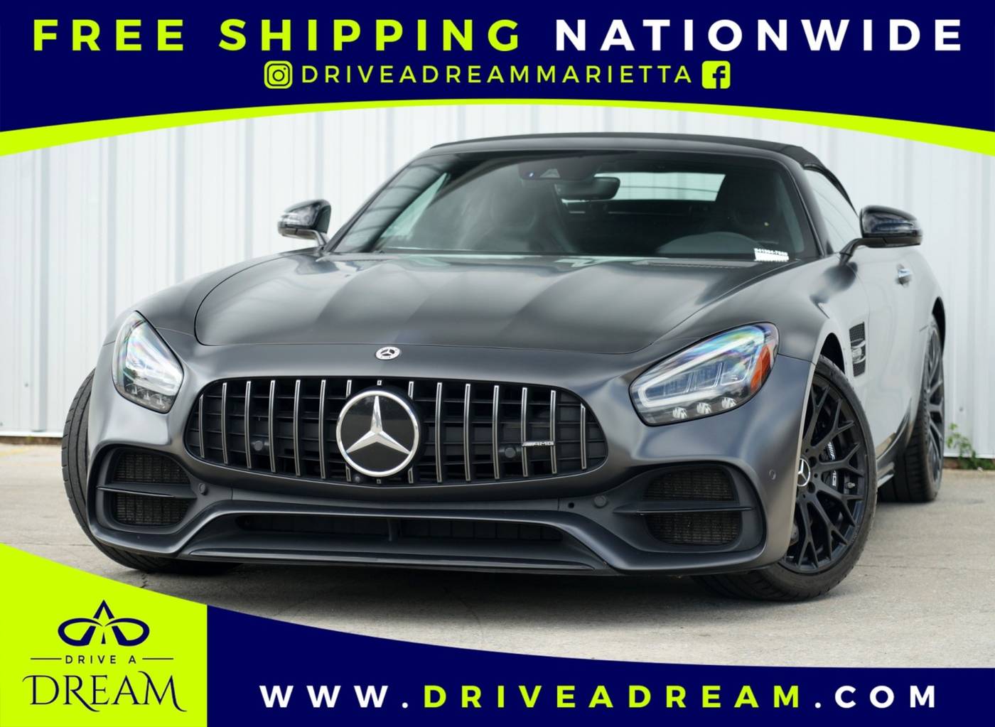 2021 Mercedes-Benz AMG GT Standard — Convertible — 44,475 mi — Marietta, GA