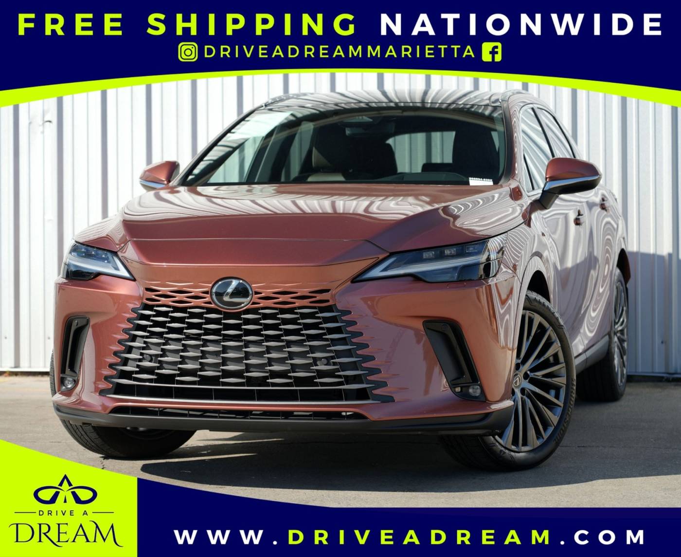 2023 Lexus RX RX 350h Luxury — SUV — 33,657 mi — Marietta, GA